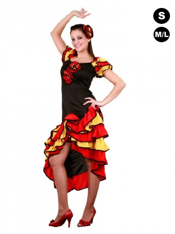 Déguisement femme de danseuse flamenco