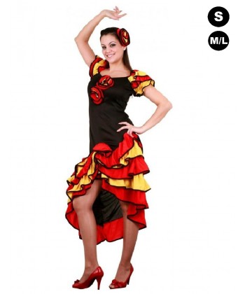 Déguisement femme de danseuse flamenco