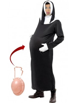 Déguisement de nonne enceinte !