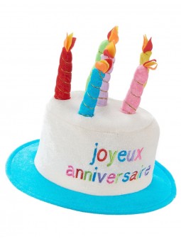 Chapeau joyeux anniversaire