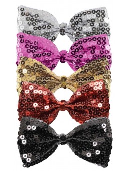 Noeud papillon paillettes