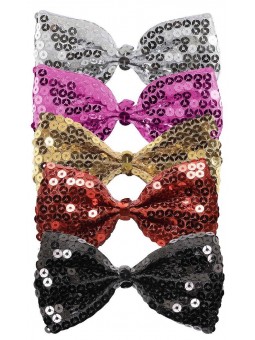 Noeud papillon paillettes