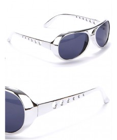 Lunettes Elvis argent