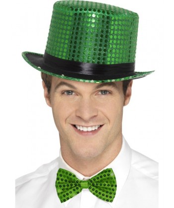 Chapeau Saint patrick paillettes