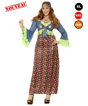 robe hippie grande taille
