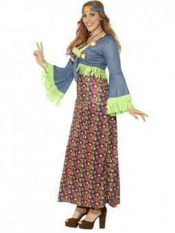 déguisement grande taille hippie femme