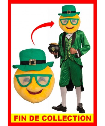 Tête mascotte de Saint Patrick