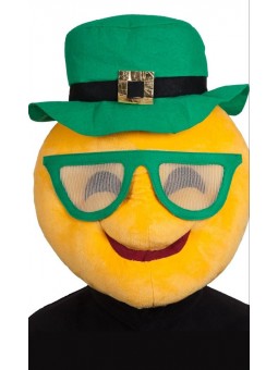 Tête mascotte de Saint Patrick