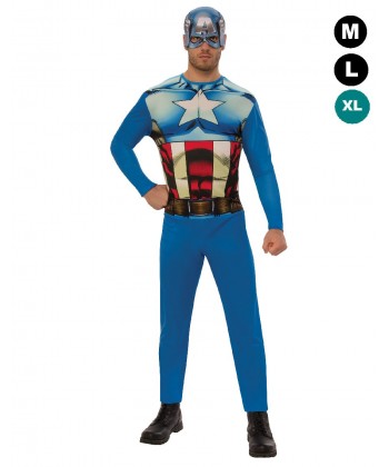 Déguisement de Captain America (LUXE)