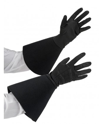 Gants simili noir