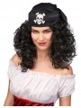 Perruque femme pirate chatain