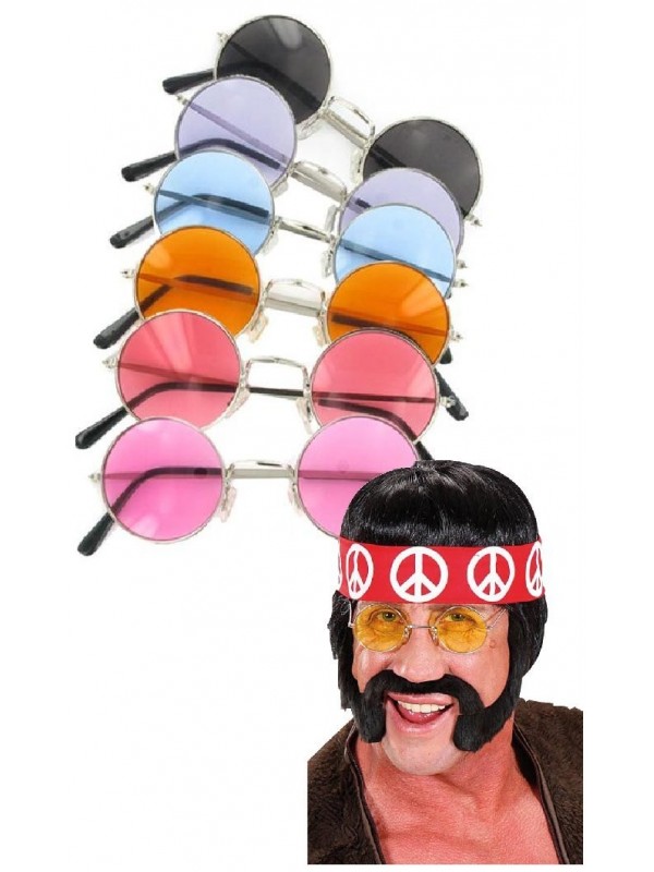 Lunettes rondes on sale hippie