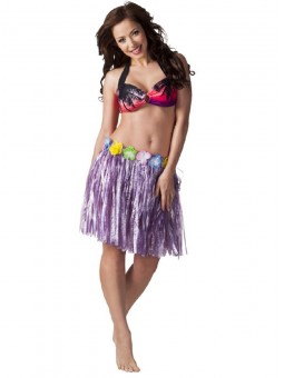 Jupe hawai violette