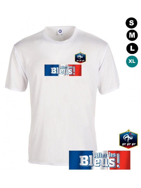 tee shirt allez les bleus