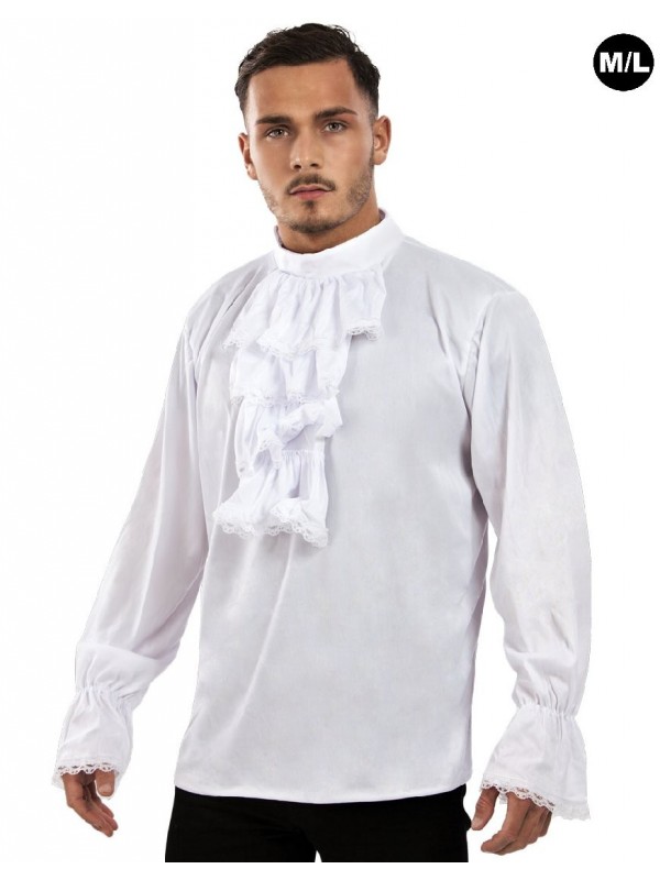 Chemise à jabot