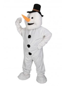 Mascotte bonhomme de neige