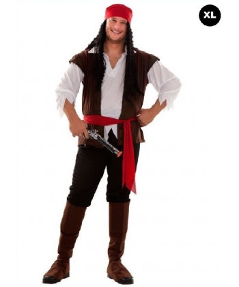 Déguisement pirate des Caraïbes (XL) Déguisement pirate des Caraïbes (XL)