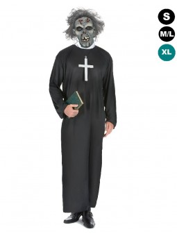 déguisement halloween curé zombie