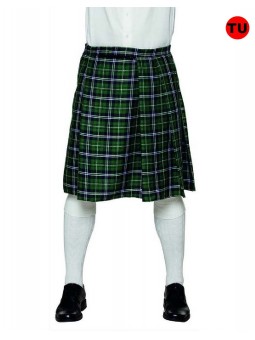 Kilt écossais vert