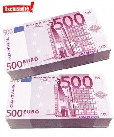 liasse faux billet casa de papel