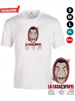 tee shirt casa de papel