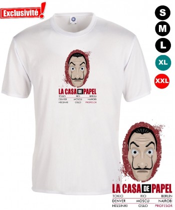 tee shirt casa de papel