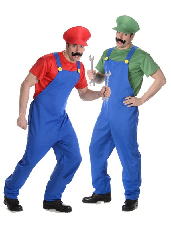Déguisement de couple Mario™ et Luigi™ adulte : Deguise-toi