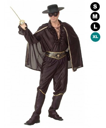 Déguisement de zorro homme