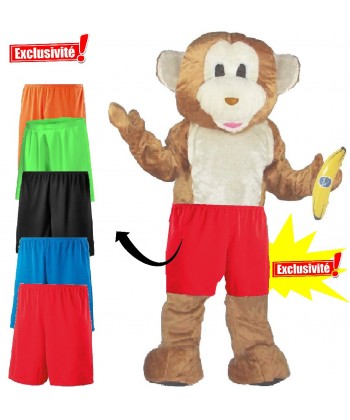 short mascotte sportive