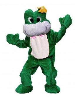 Mascotte pro de grenouille