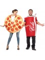 Déguisement couple Pizza Coca cola