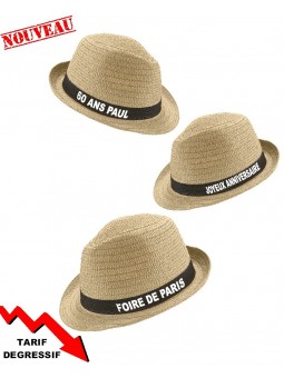 borsalino personnalisé