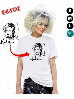 Déguisement Madonna Tshirt