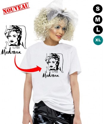 Déguisement Madonna Tshirt