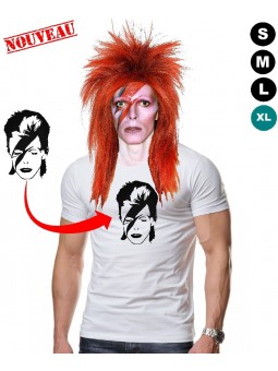 Déguisement David Bowie Tshirt