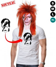 Déguisement David Bowie Tshirt