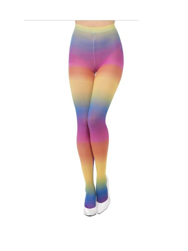 Collant Arc en ciel multicolore