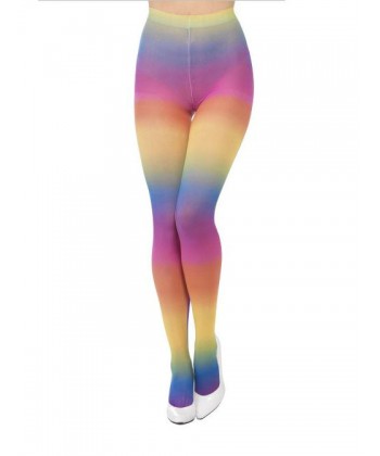 Collant Arc en ciel multicolore