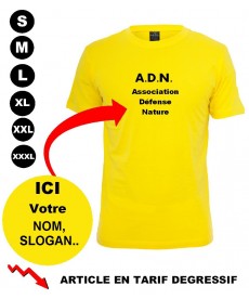 T shirt personnalisé publicitaire