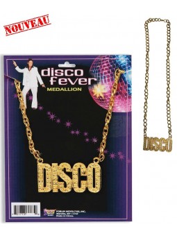 Chaîne avec pendentif DISCO 