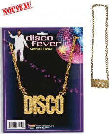 Chaîne avec pendentif DISCO 