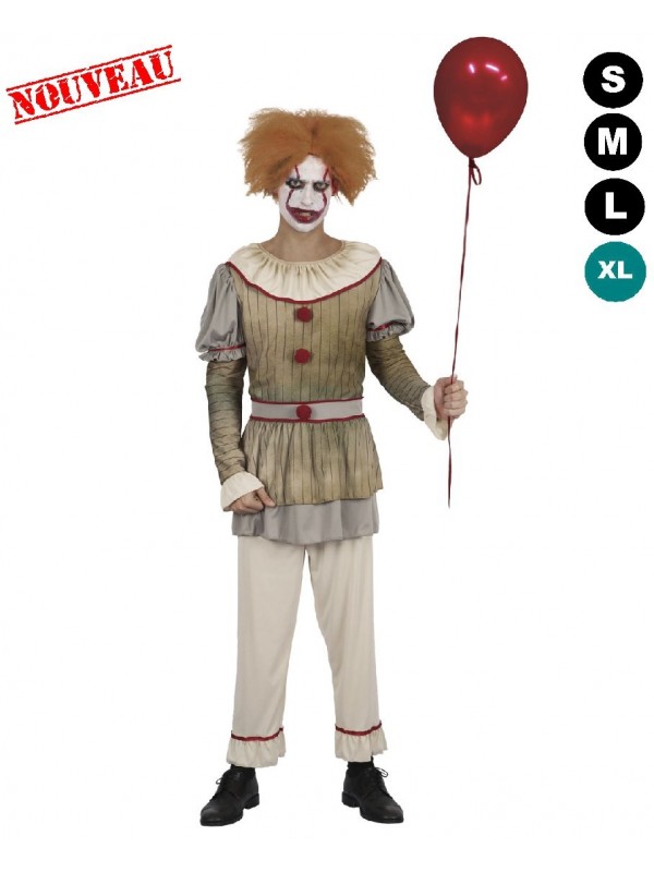 Déguisement Clown tueur halloween