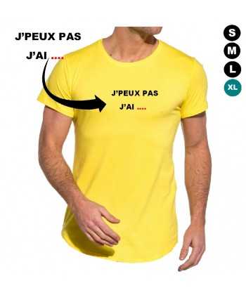 Tee shirt j'peux pas pas j'ai...