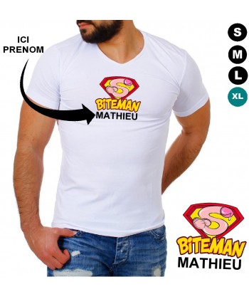 Tee shirt Biteman personnalisé