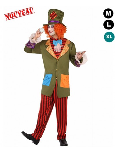 WIDMANN Deguisement carnaval - costume Arlequin Adulte - S pas cher 