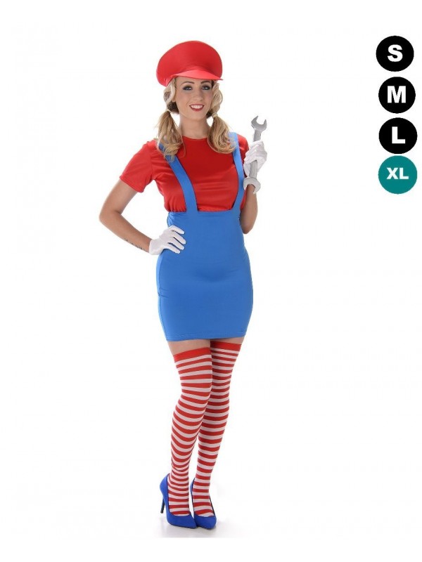 Déguisement Mario Bross femme