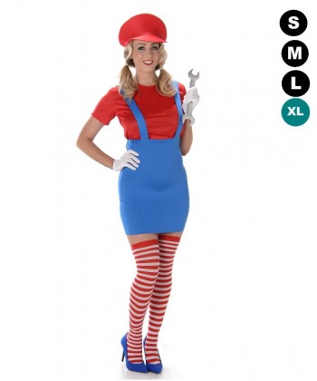 Déguisement Mario Bross femme