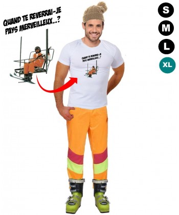 Déguisement Les Bronzés font du ski - Tshirt