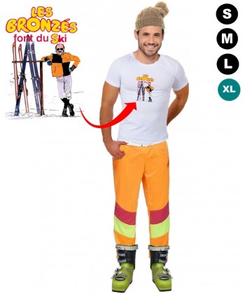 Déguisement Les bronzés font du ski - Tshirt