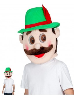 Mascotte saint patrick tête